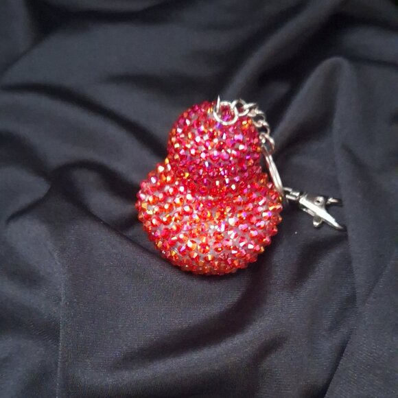 Rubber Ducky Keychains/Bag Charms, Bling Rubber Ducks, Bedazzled Ducks - Picture 14 of 15